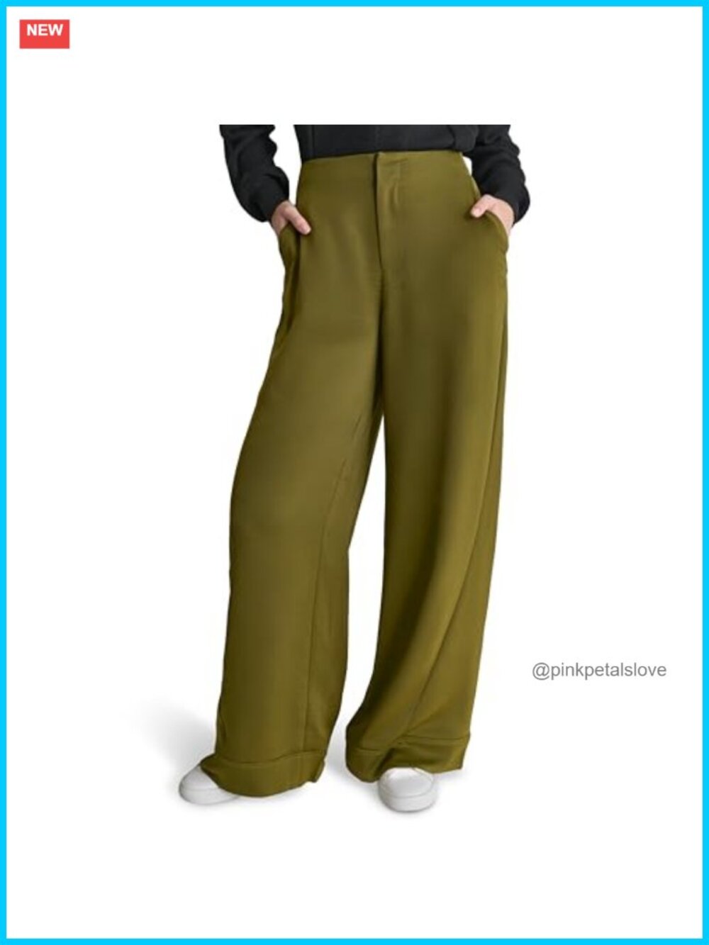 Wide Leg Glazed Dressing Pants Comfortable Year-Round Travel & Work
